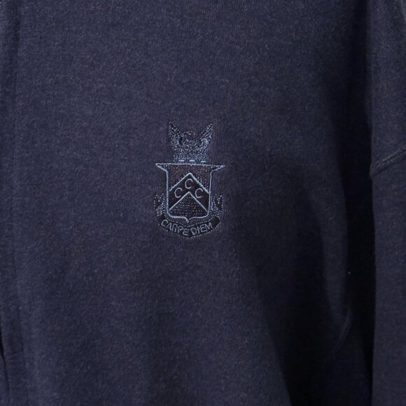 Peter Millar Jacket Mens 2XL XXL Blue Softshell Carpe Diem Full Zip Coat - Picture 3 of 9